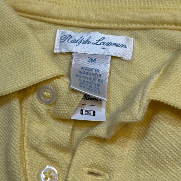 Ralph Lauren All Over Logo Romper sz 3M - Picture 6 of 6